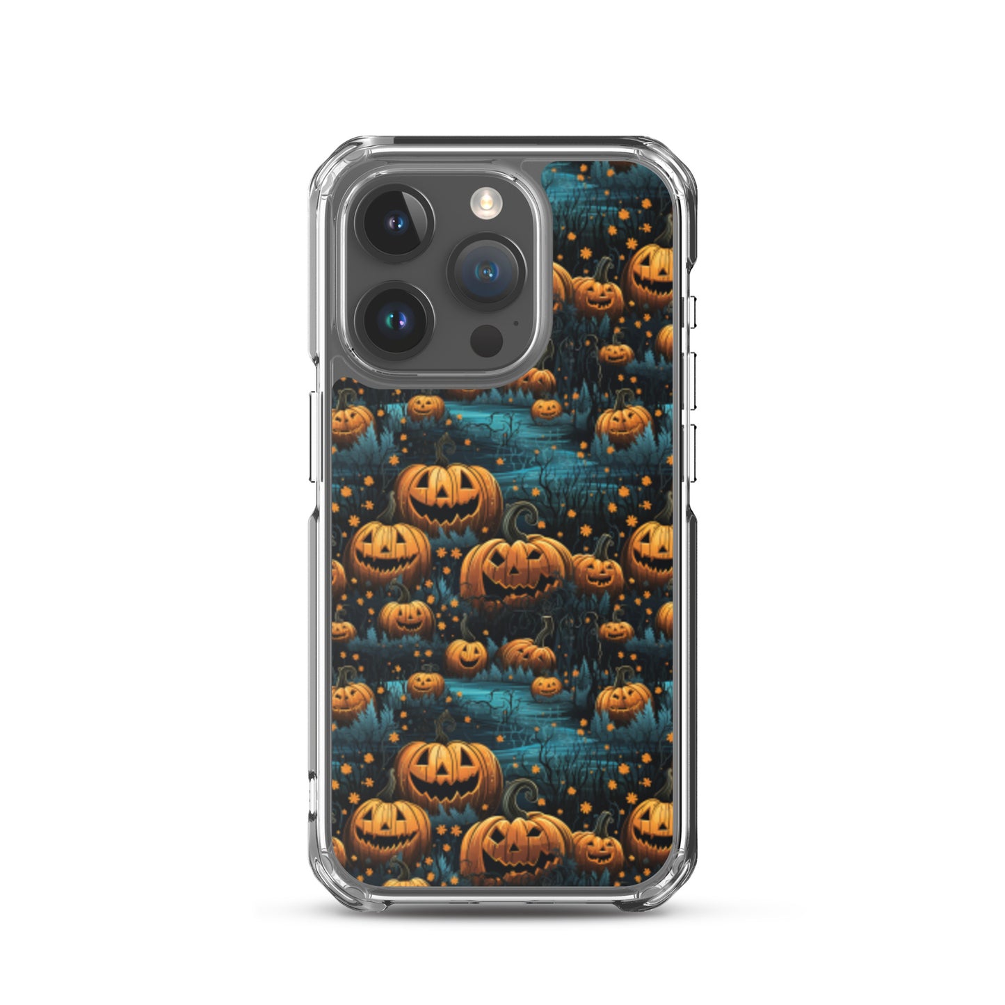 Clear Case for iPhone® Halloween Pumpkin Patch