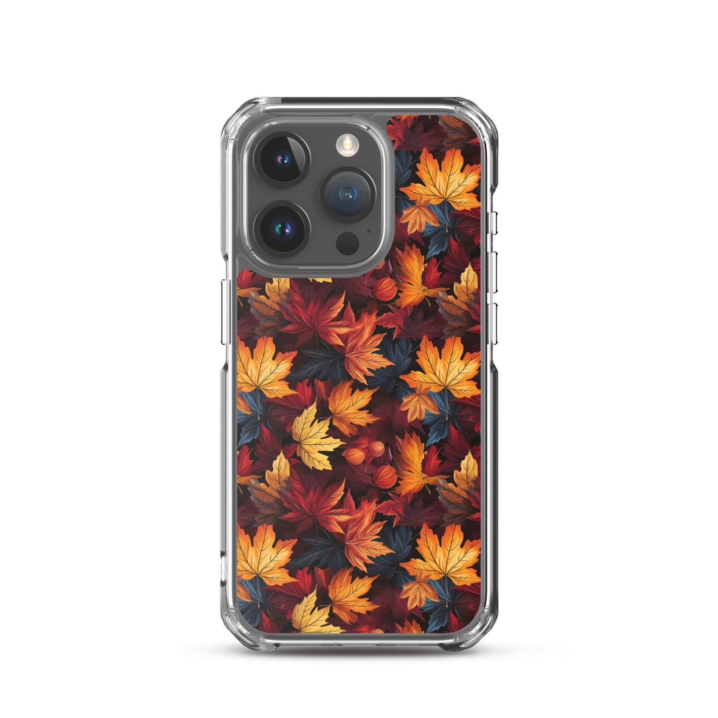 Clear Case for iPhone® Autumn Leaves Scatter