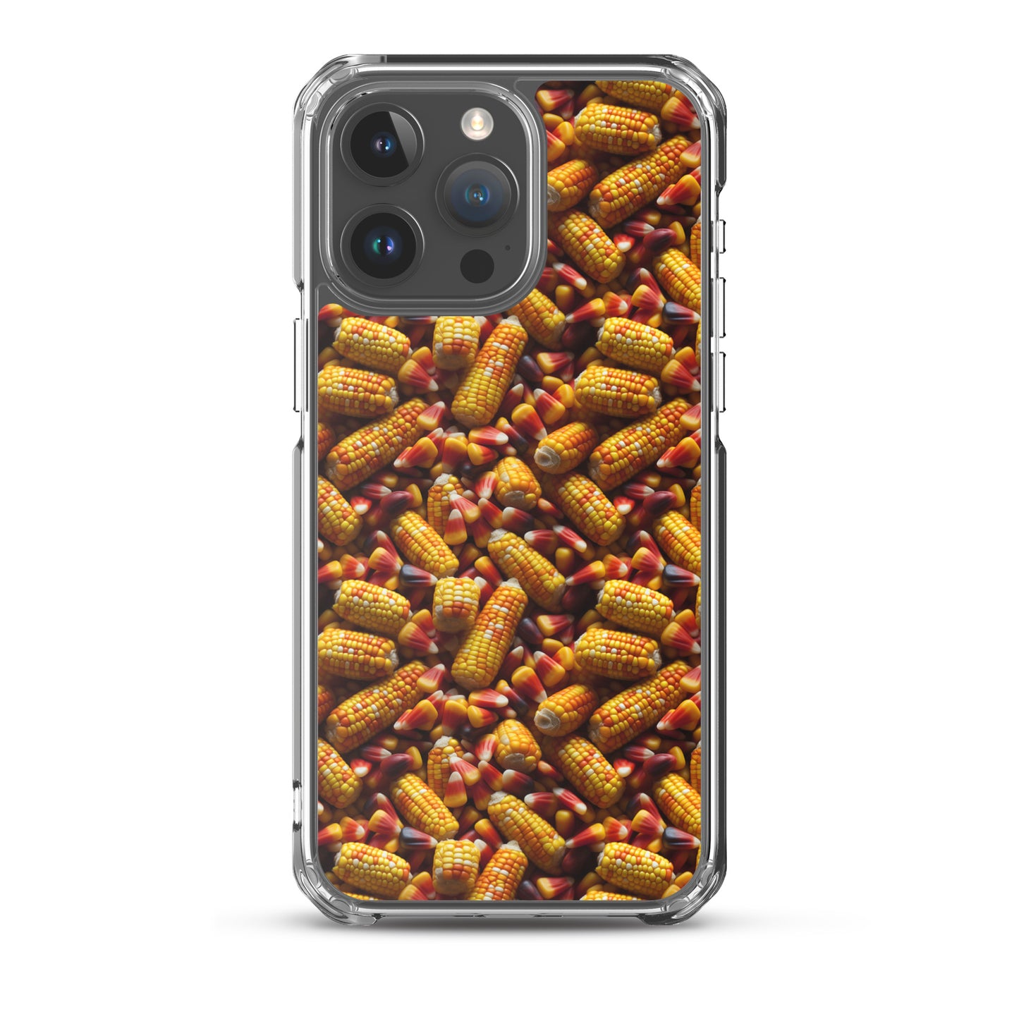 Clear Case for iPhone® Halloween Candy Corn