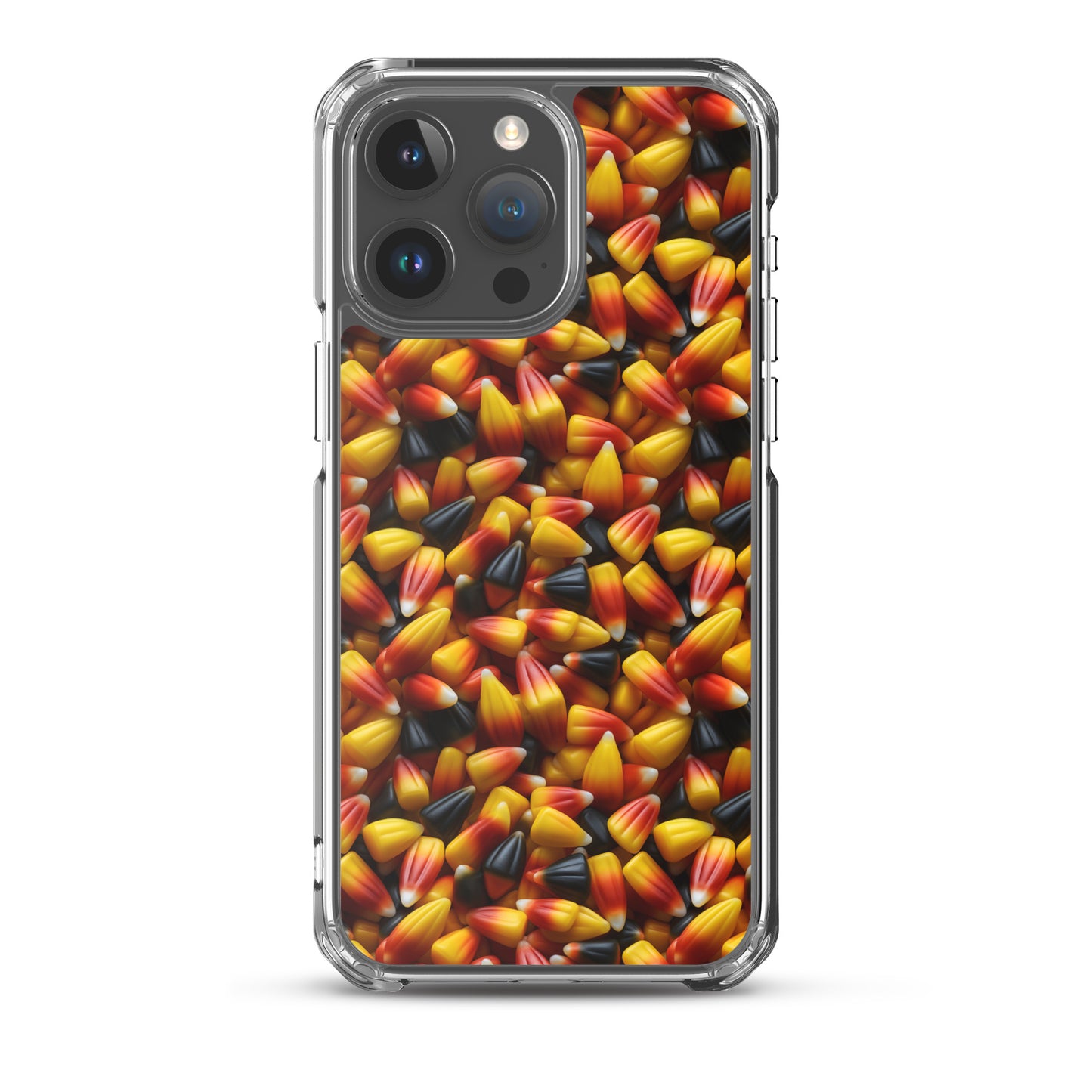 Clear Case for iPhone® Halloween Candy Corn #3