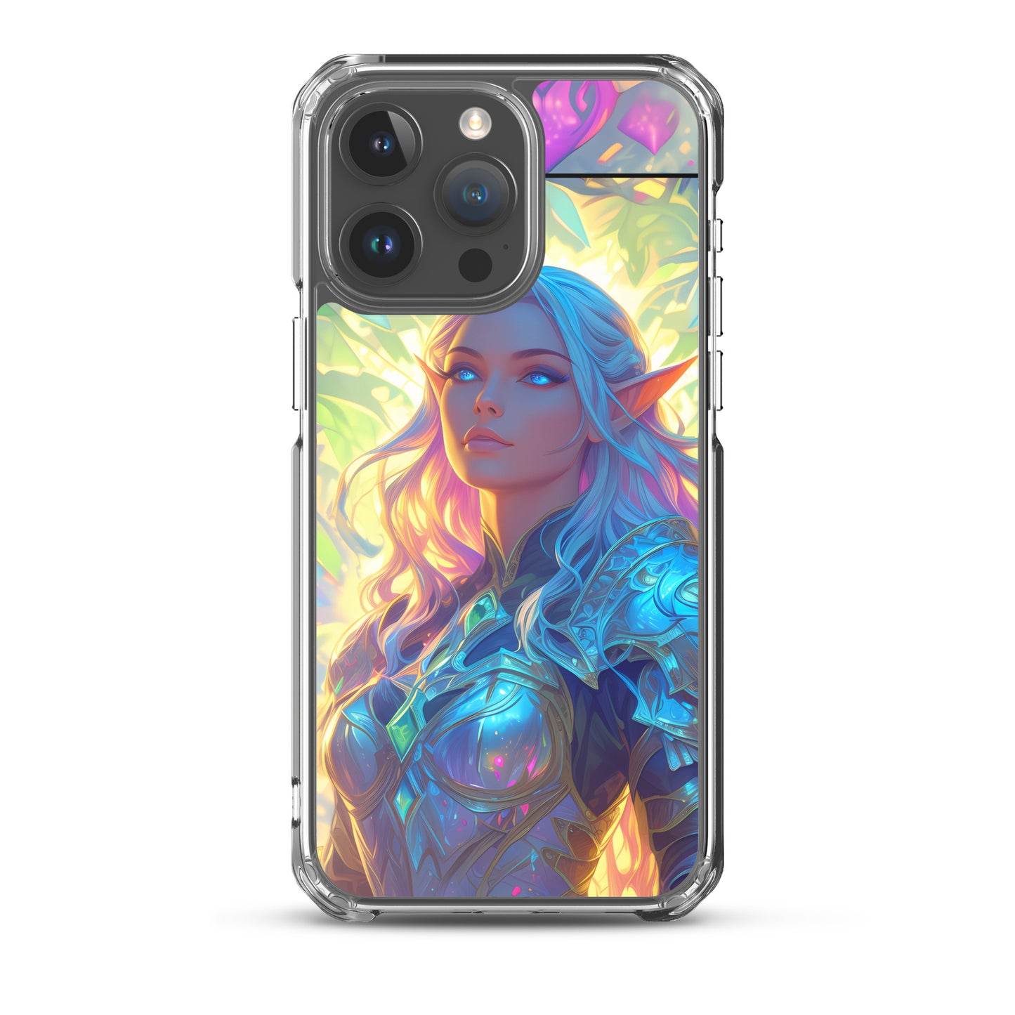 Clear Case for iPhone® Half-Elf Cleric #2