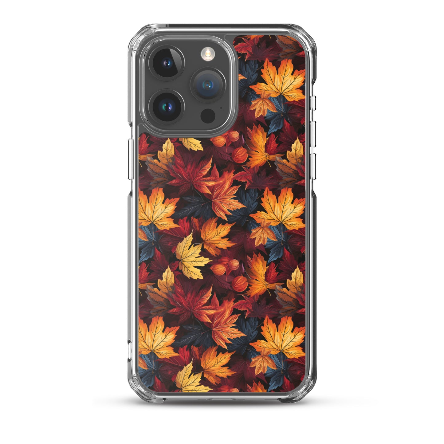 Clear Case for iPhone® Autumn Leaves Scatter
