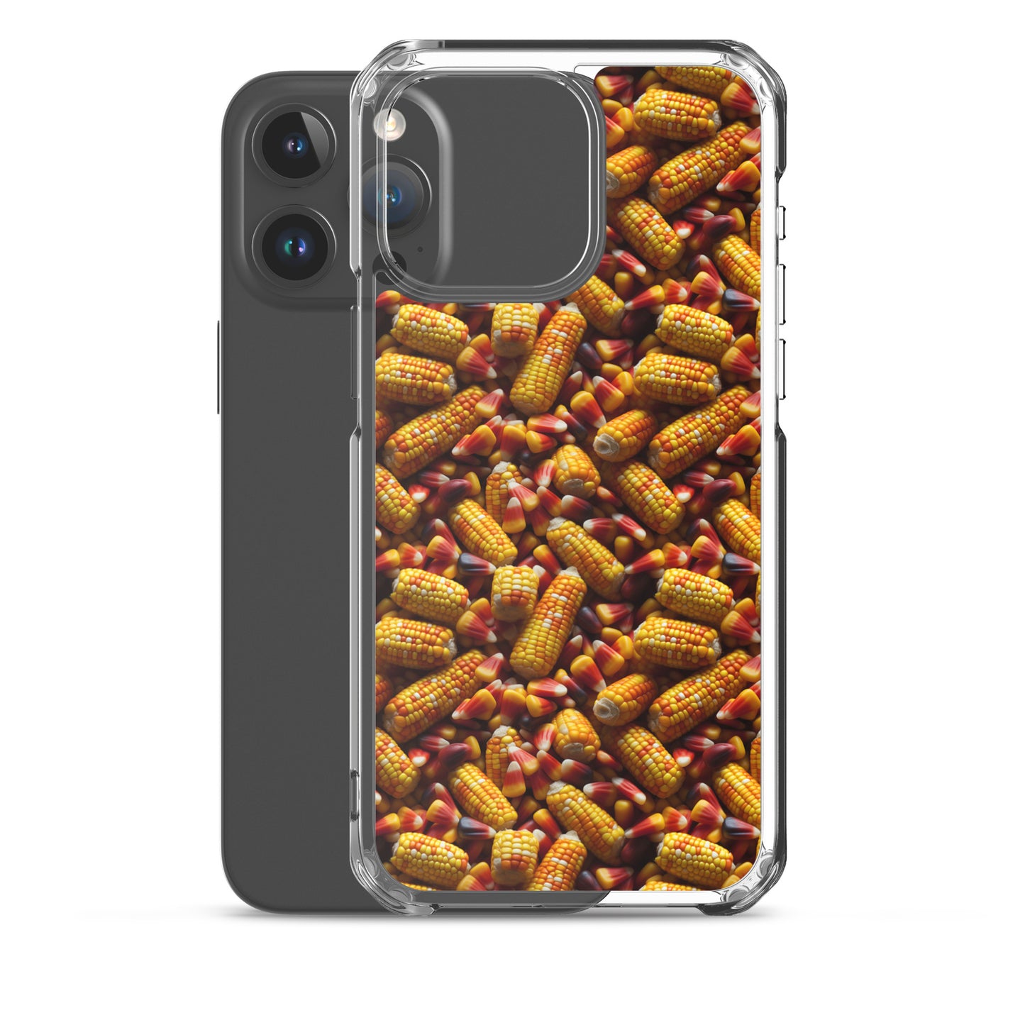 Clear Case for iPhone® Halloween Candy Corn