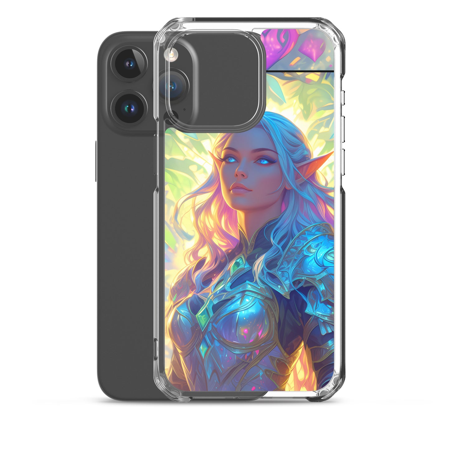 Clear Case for iPhone® Half-Elf Cleric #2