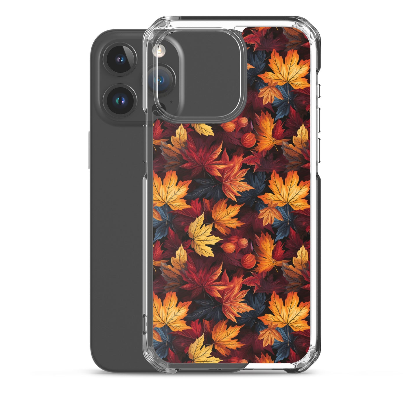 Clear Case for iPhone® Autumn Leaves Scatter