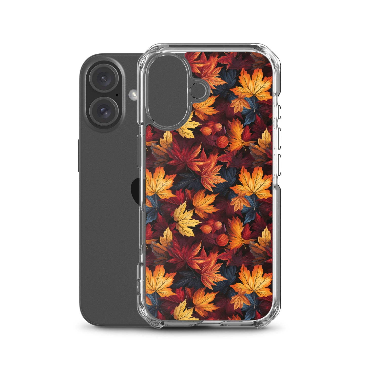 Clear Case for iPhone® Autumn Leaves Scatter