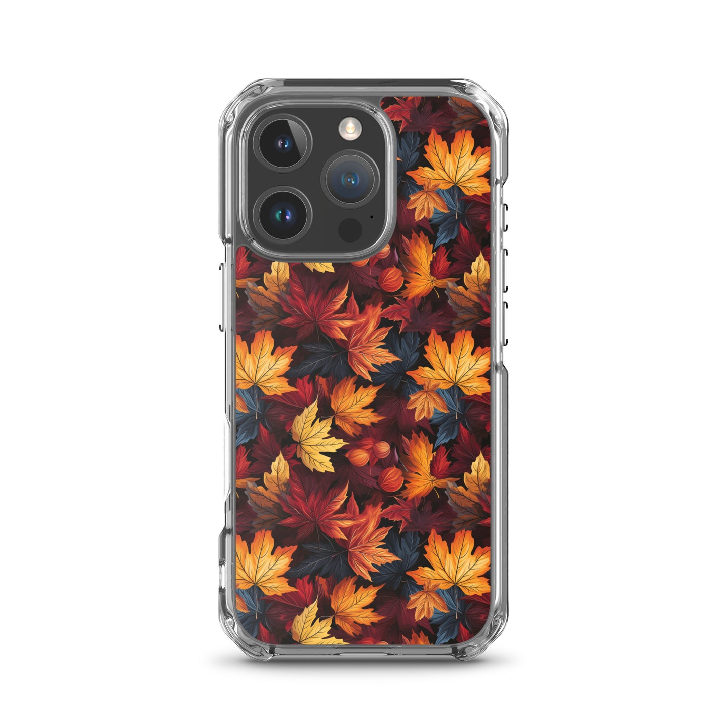 Clear Case for iPhone® Autumn Leaves Scatter