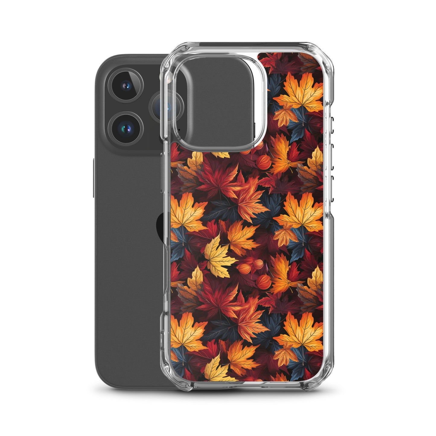 Clear Case for iPhone® Autumn Leaves Scatter