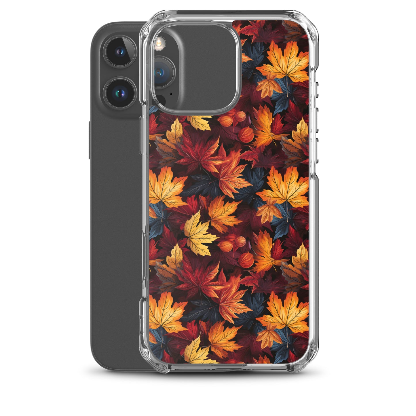 Clear Case for iPhone® Autumn Leaves Scatter