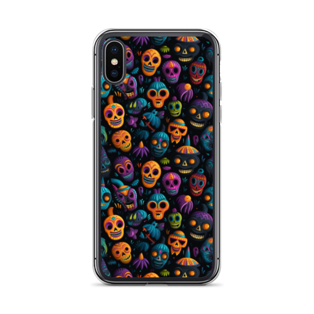 Clear Case for iPhone® Halloween Masks