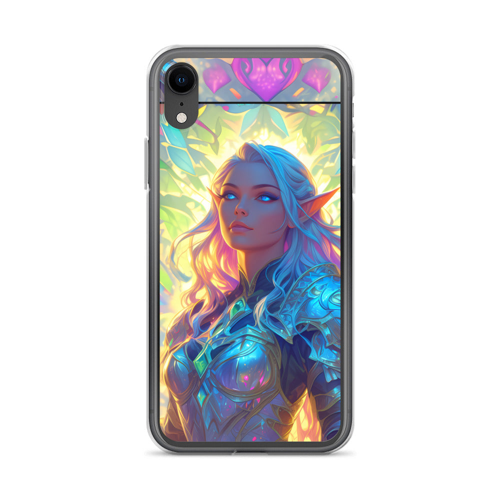 Clear Case for iPhone® Half-Elf Cleric #2