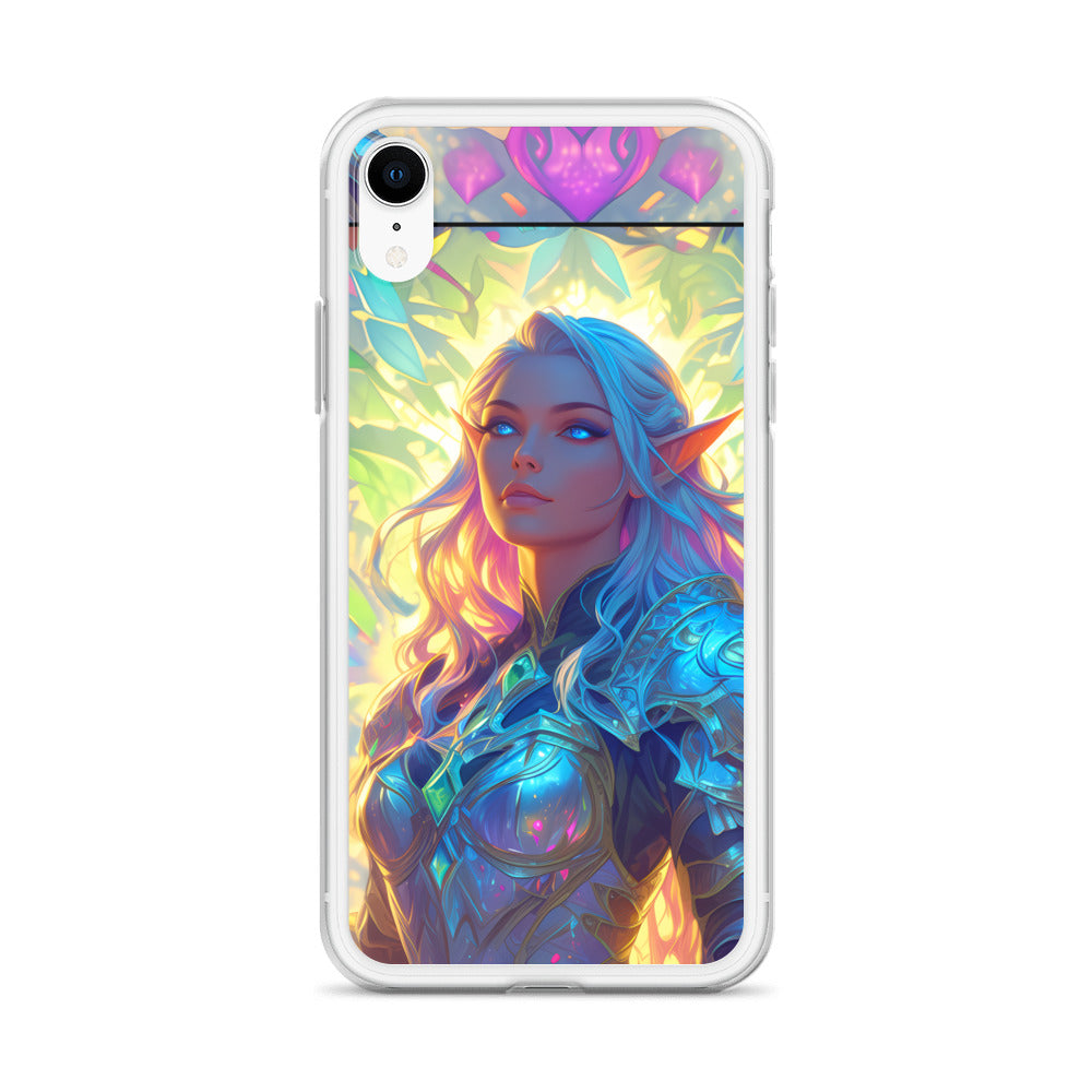 Clear Case for iPhone® Half-Elf Cleric #2