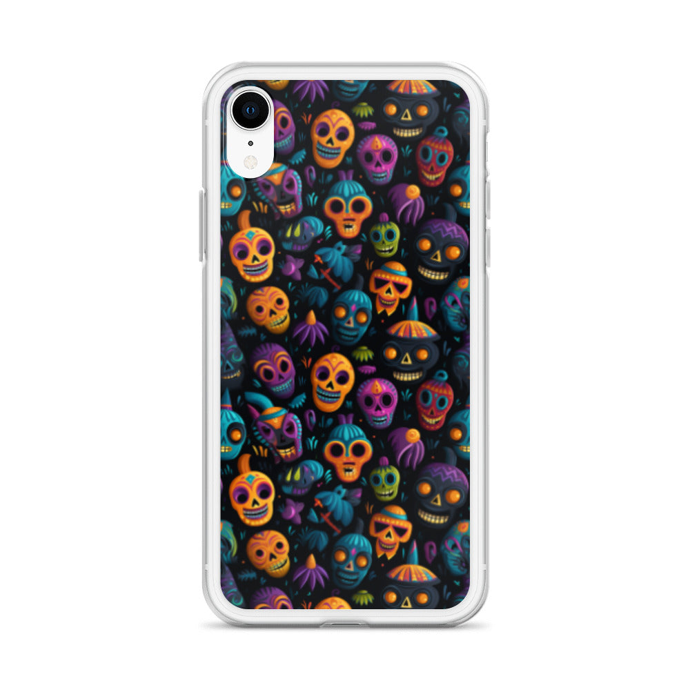 Clear Case for iPhone® Halloween Masks