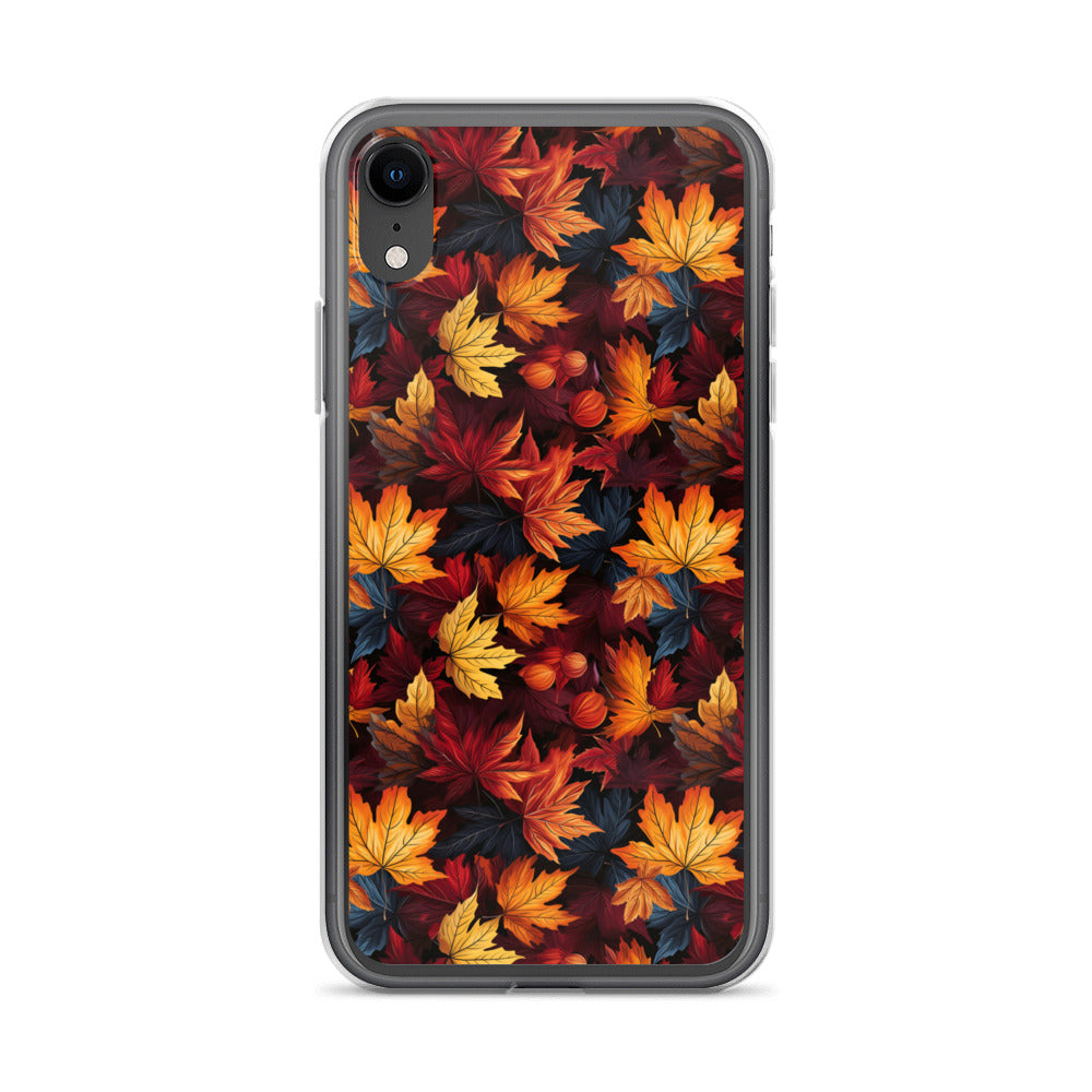 Clear Case for iPhone® Autumn Leaves Scatter