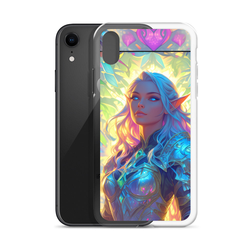 Clear Case for iPhone® Half-Elf Cleric #2