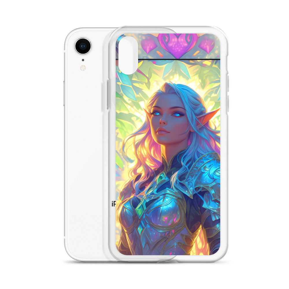 Clear Case for iPhone® Half-Elf Cleric #2