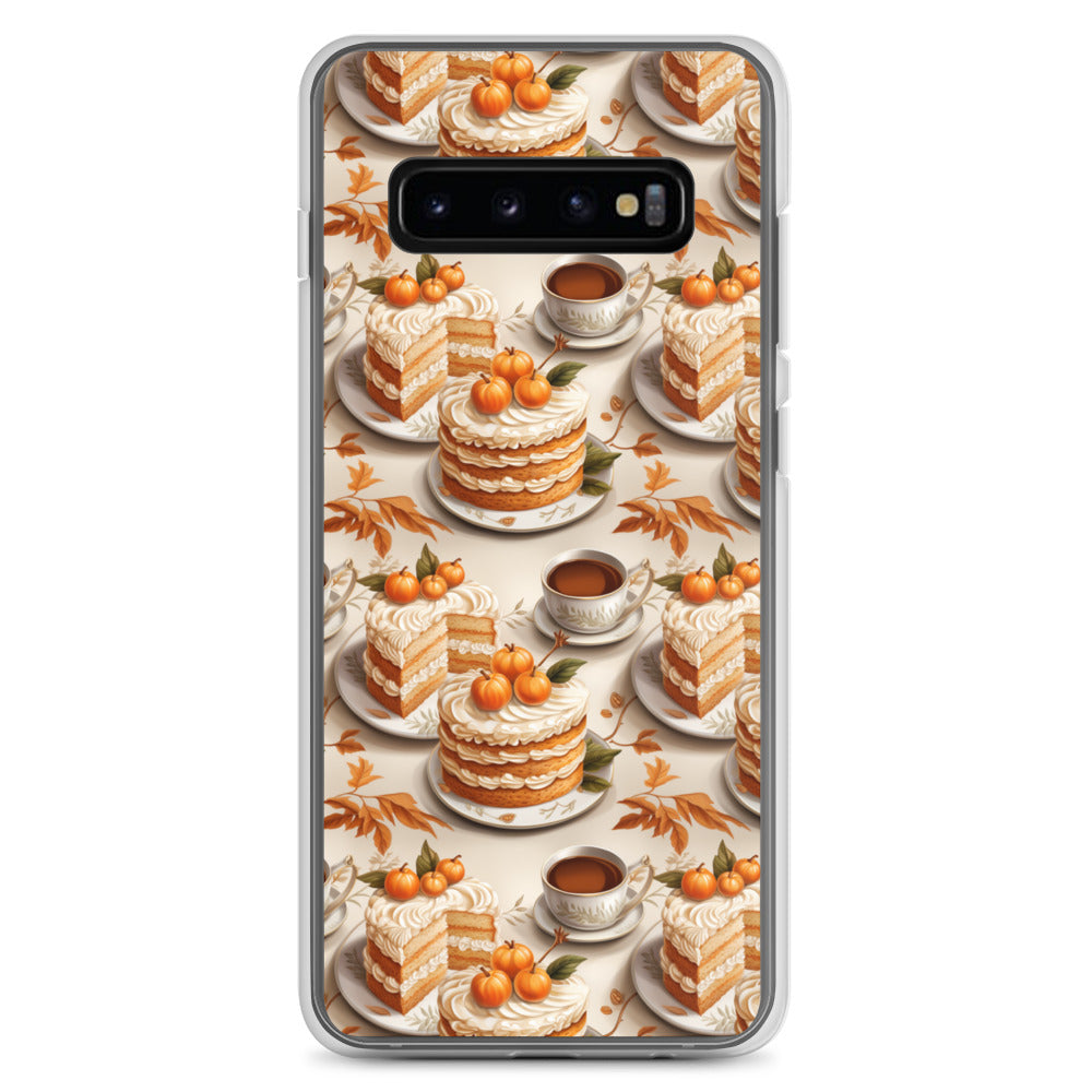 Clear Case for Samsung® Fall Fashion Autumn Spice and Pumpkin Pie