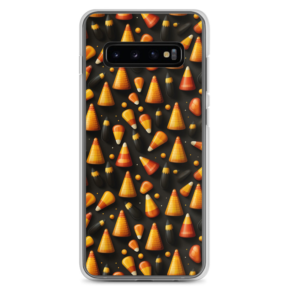 Clear Case for Samsung® Halloween Candy Corn #2