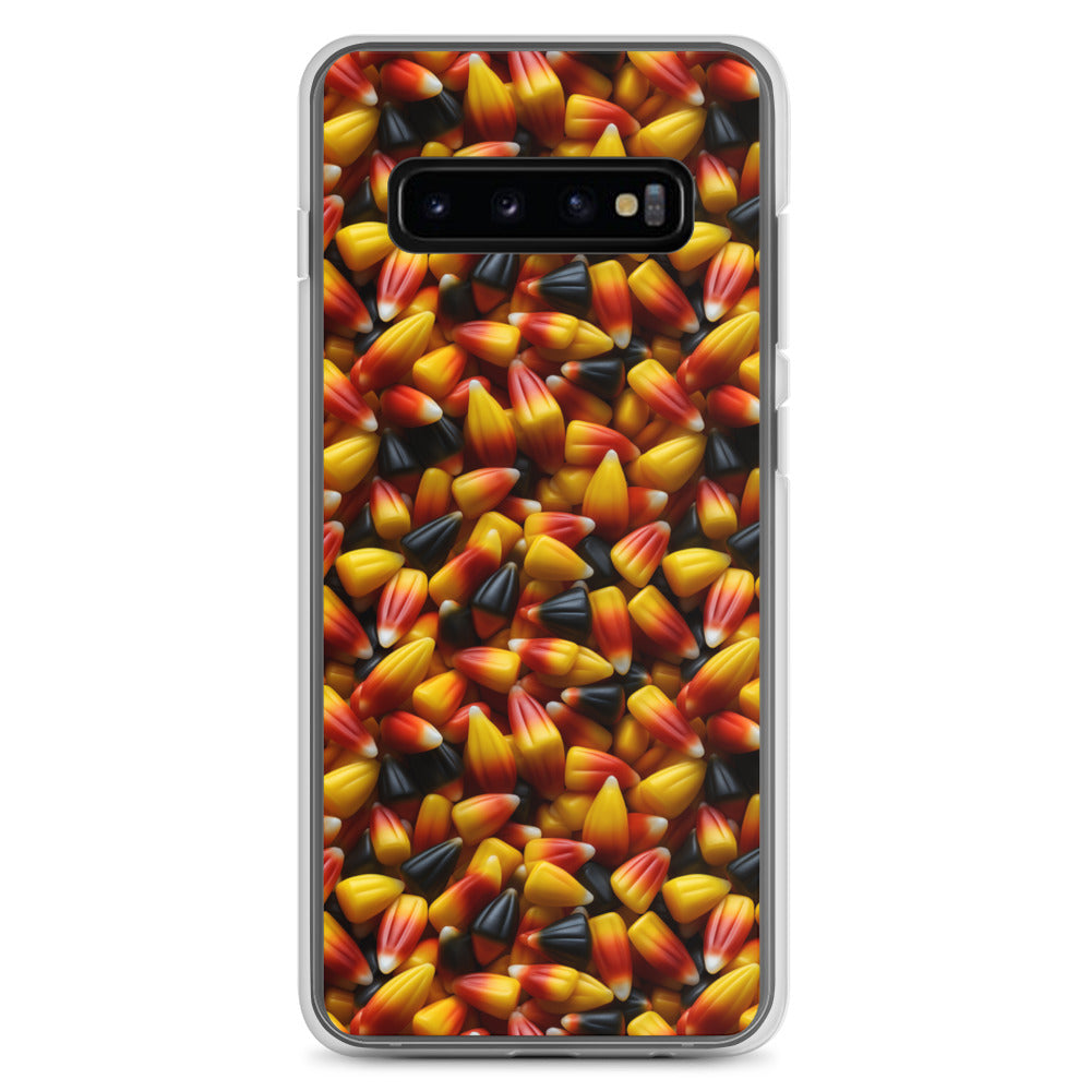 Clear Case for Samsung® Halloween Candy Corn #3
