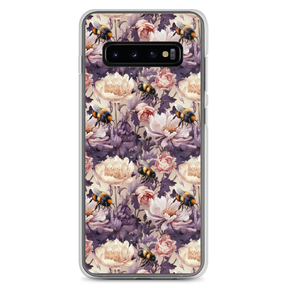 Clear Case for Samsung® Floral Bee #51