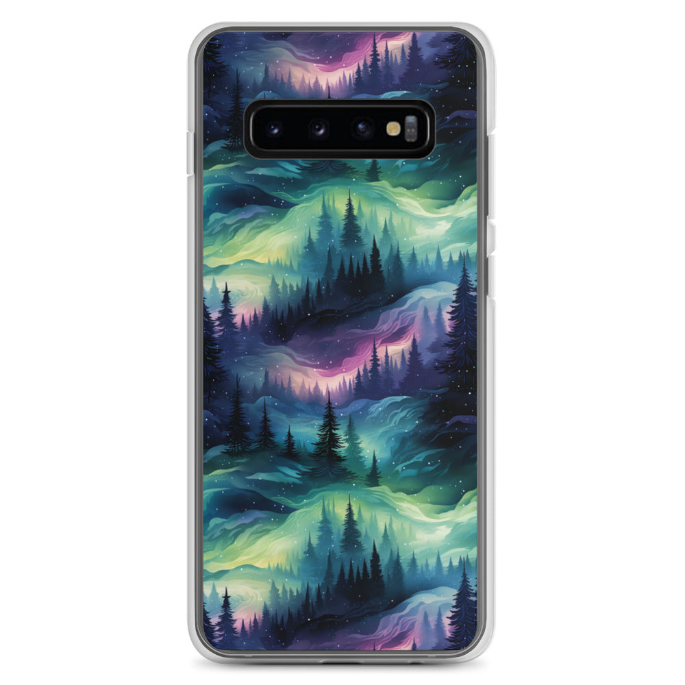 Clear Case for Samsung® Winter Fashion Northern Lights