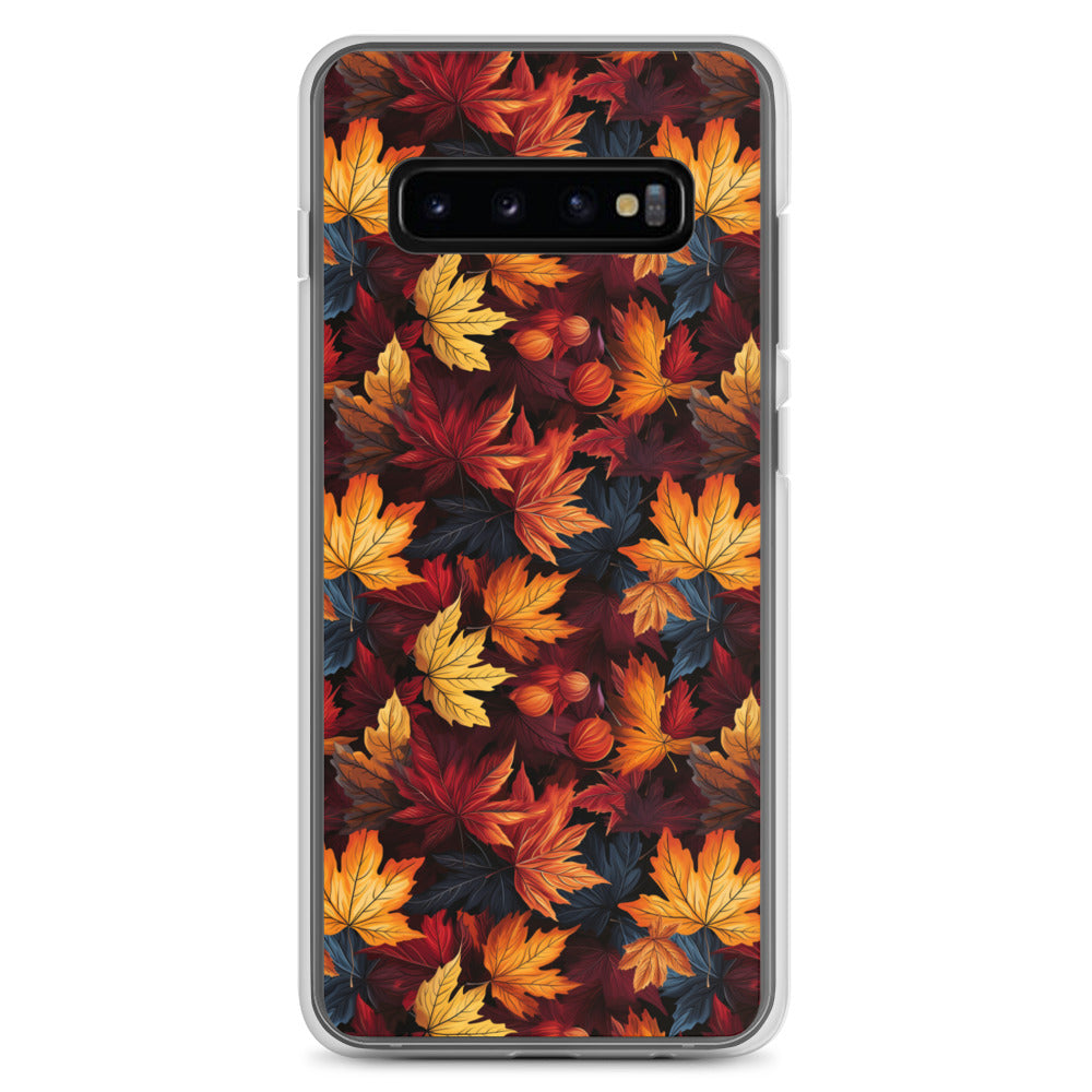 Clear Case for Samsung® Autumn Leaves Scatter