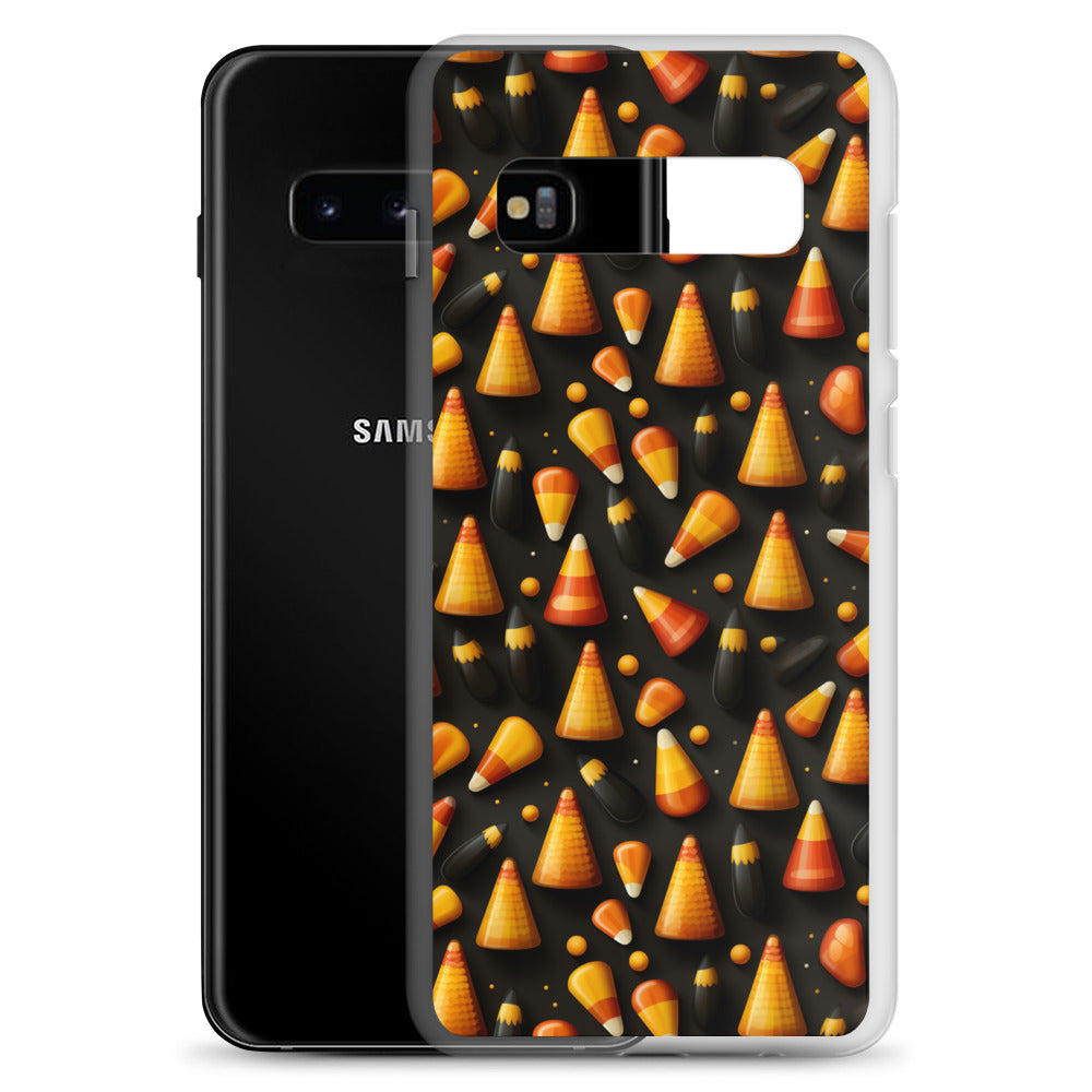 Clear Case for Samsung® Halloween Candy Corn #2
