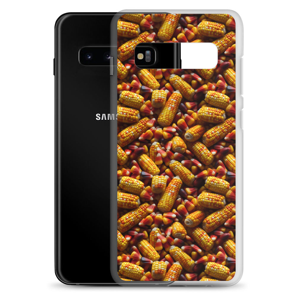 Clear Case for Samsung® Halloween Candy Corn