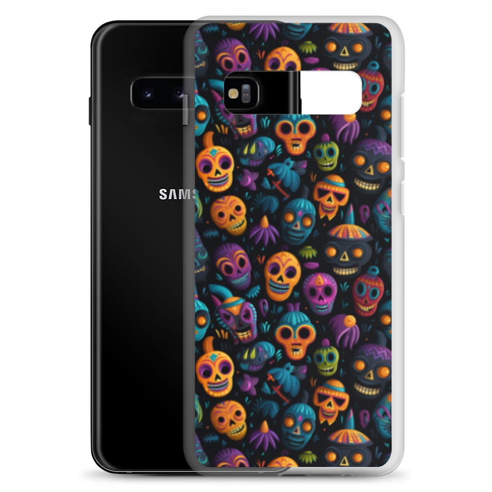 Clear Case for Samsung® Halloween Masks