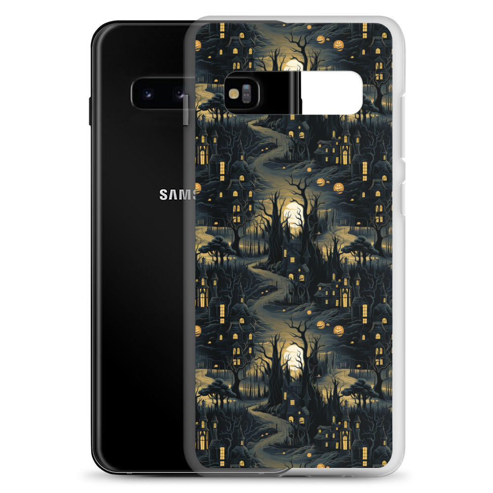 Clear Case for Samsung® Halloween Haunted House