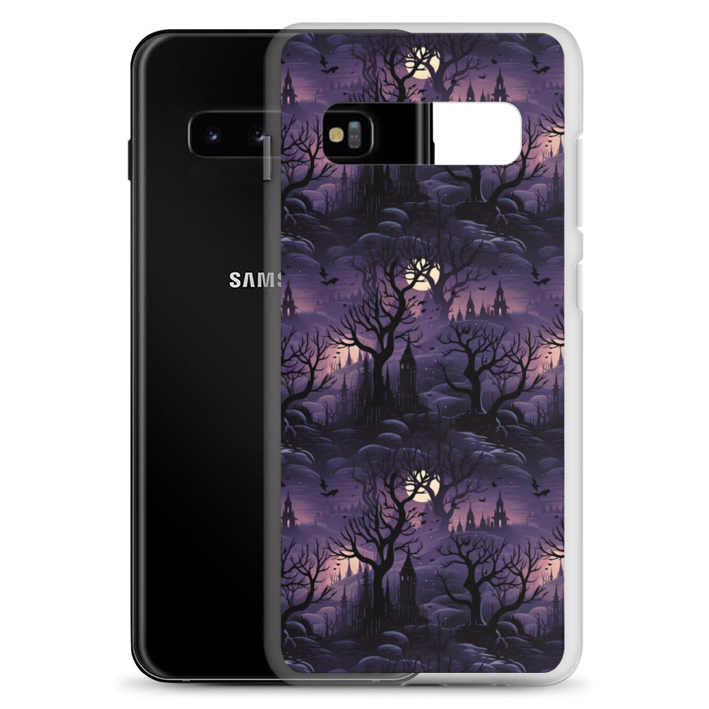Clear Case for Samsung® Halloween Spooky Forest