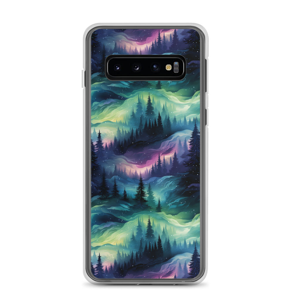 Clear Case for Samsung® Winter Fashion Northern Lights