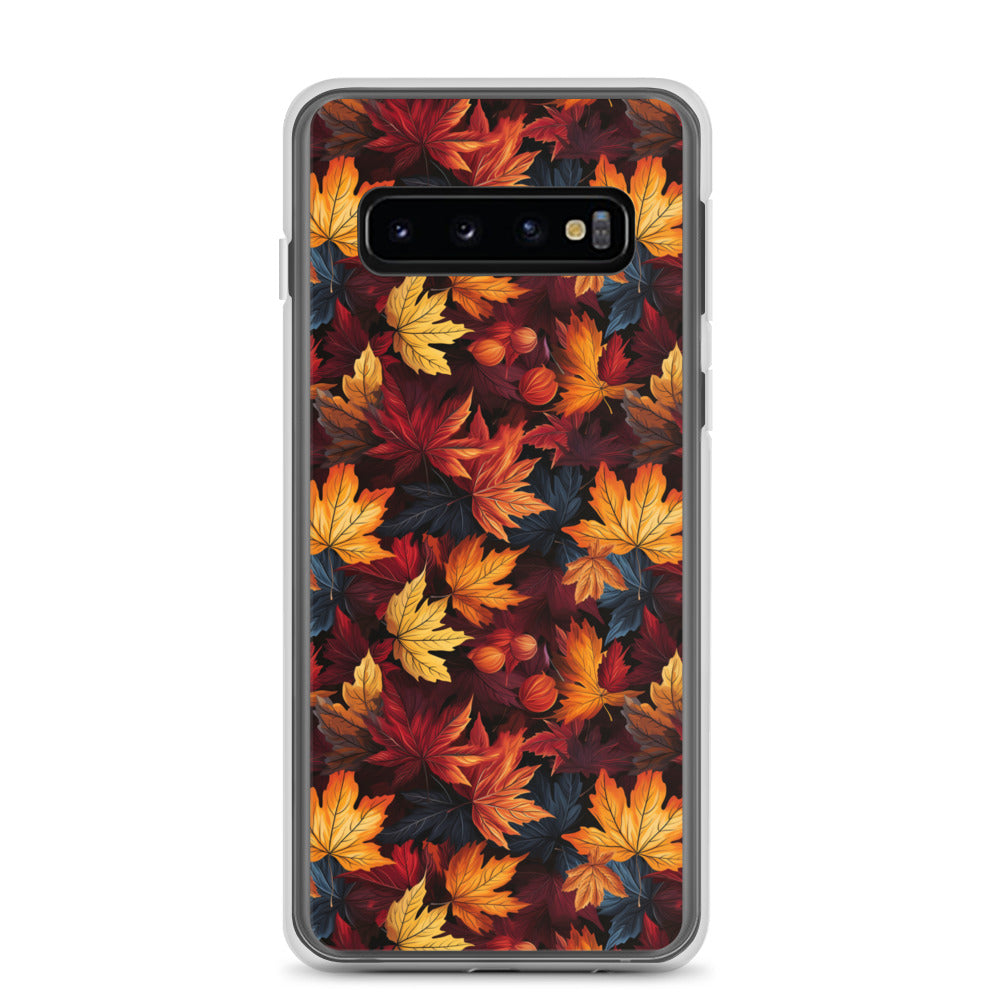 Clear Case for Samsung® Autumn Leaves Scatter