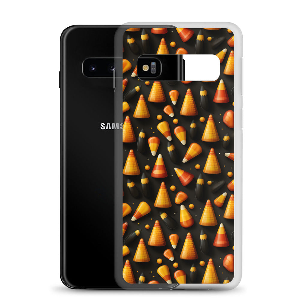 Clear Case for Samsung® Halloween Candy Corn #2