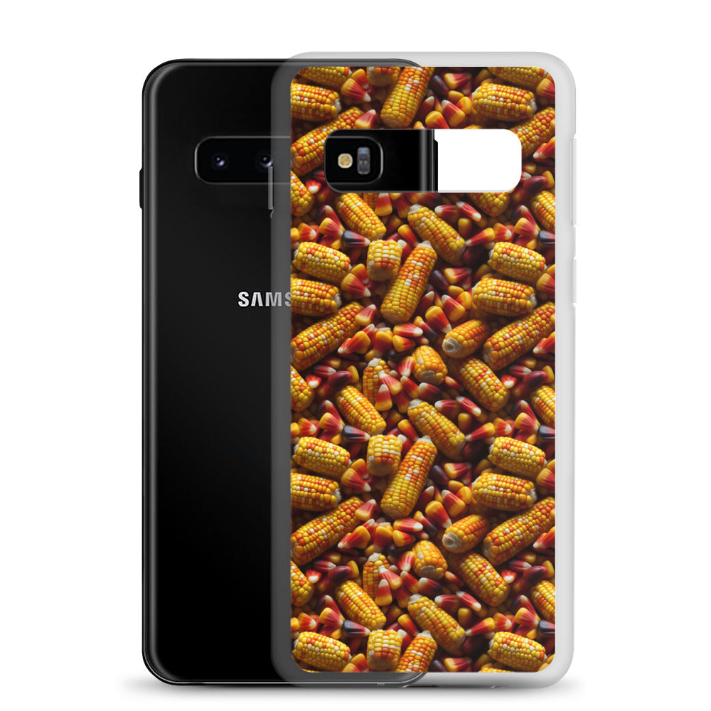 Clear Case for Samsung® Halloween Candy Corn