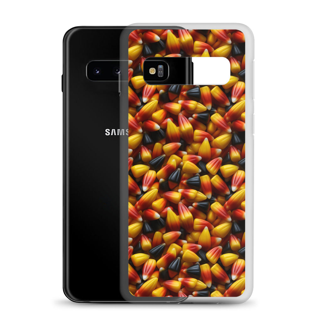Clear Case for Samsung® Halloween Candy Corn #3