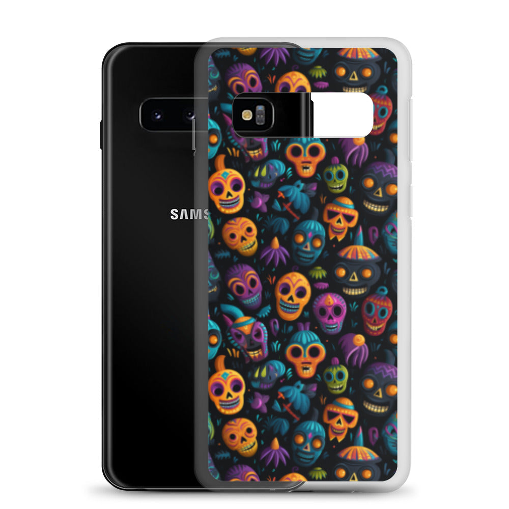 Clear Case for Samsung® Halloween Masks
