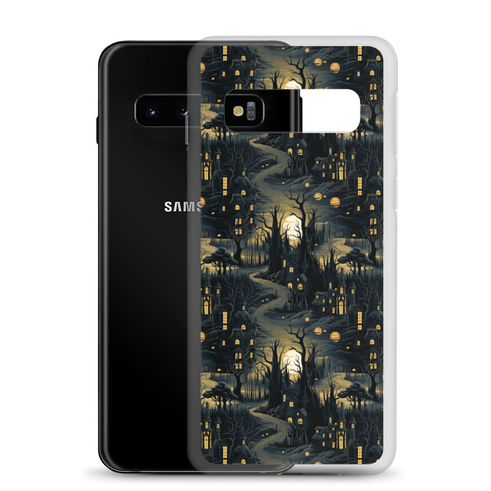 Clear Case for Samsung® Halloween Haunted House