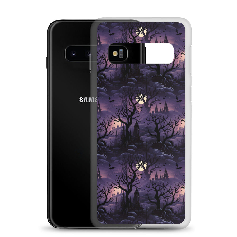Clear Case for Samsung® Halloween Spooky Forest