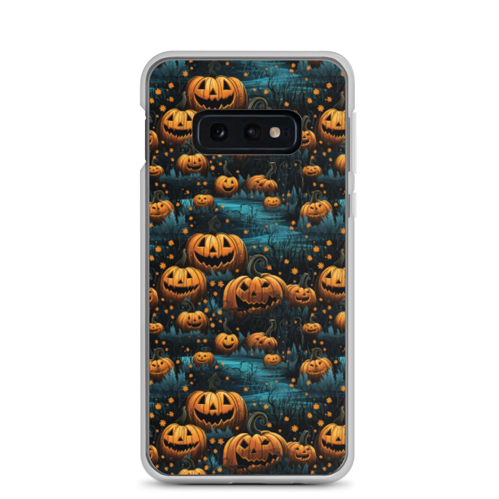 Clear Case for Samsung® Halloween Pumpkin Patch