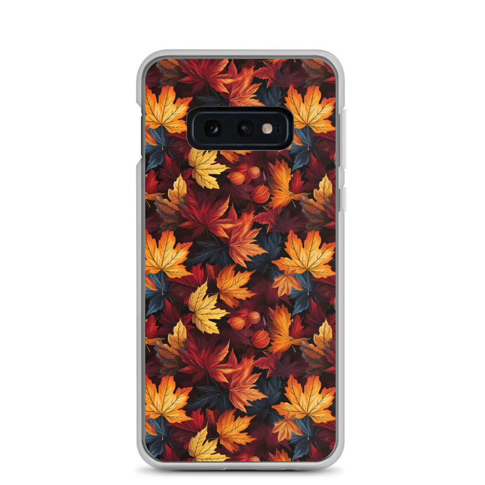 Clear Case for Samsung® Autumn Leaves Scatter