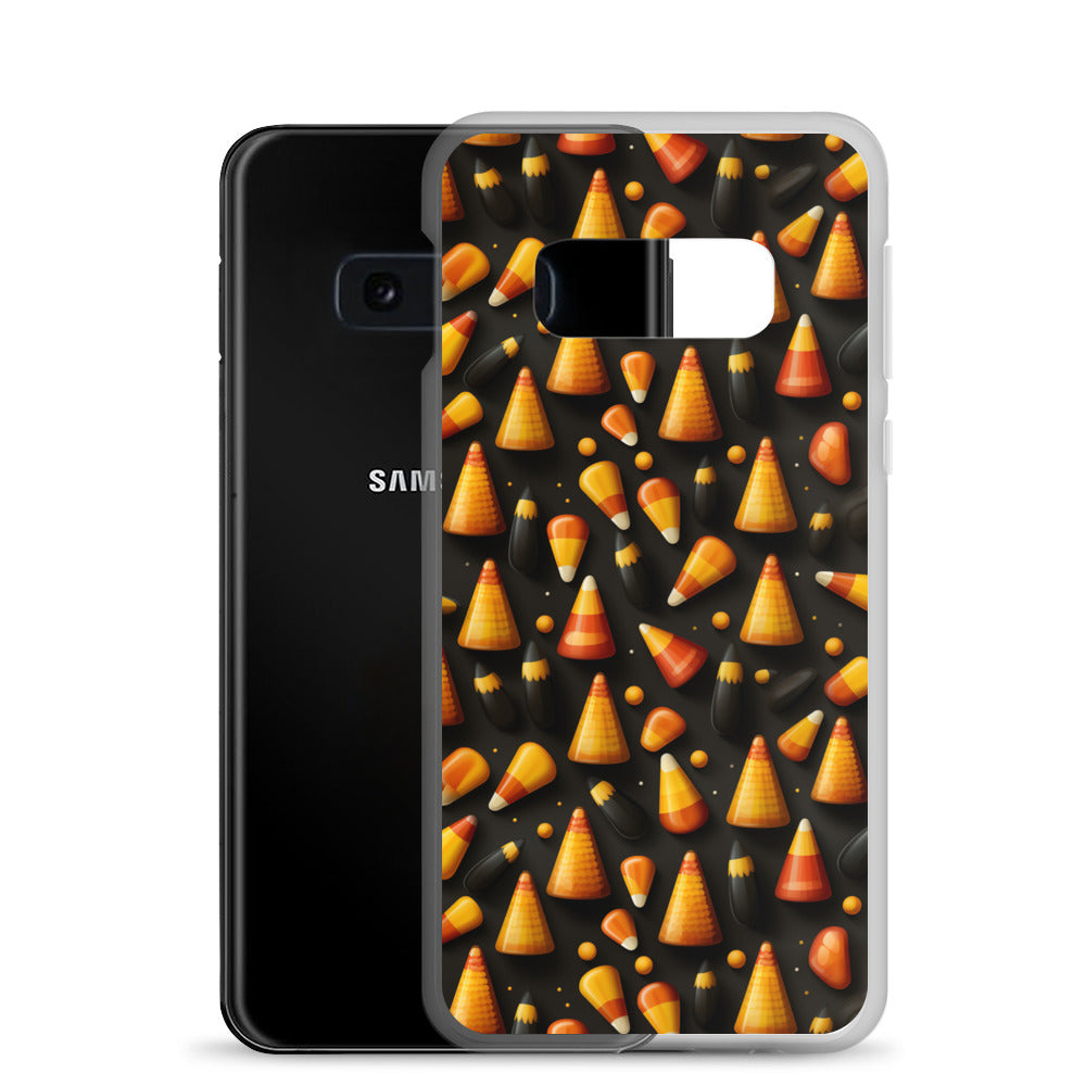 Clear Case for Samsung® Halloween Candy Corn #2