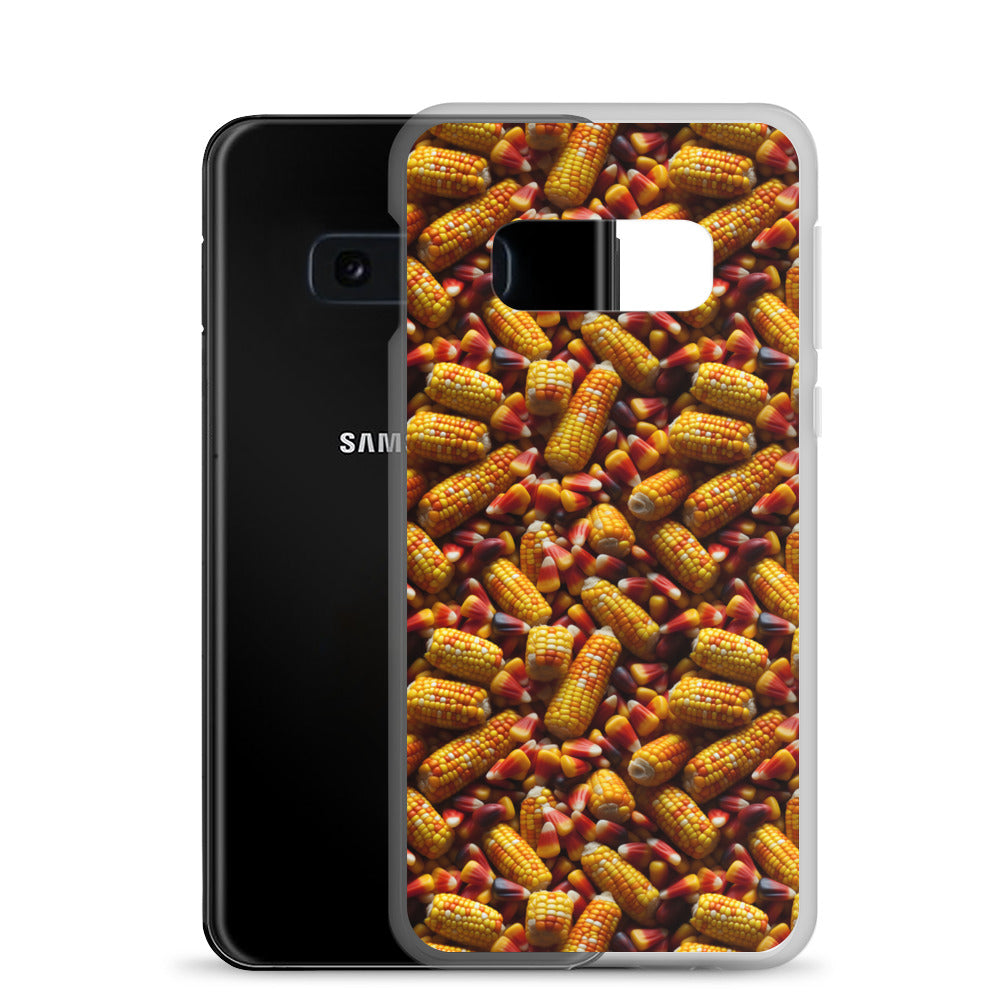Clear Case for Samsung® Halloween Candy Corn