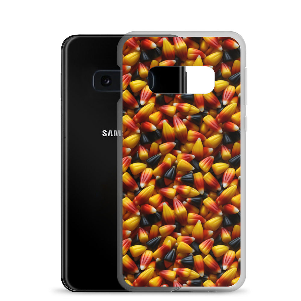 Clear Case for Samsung® Halloween Candy Corn #3