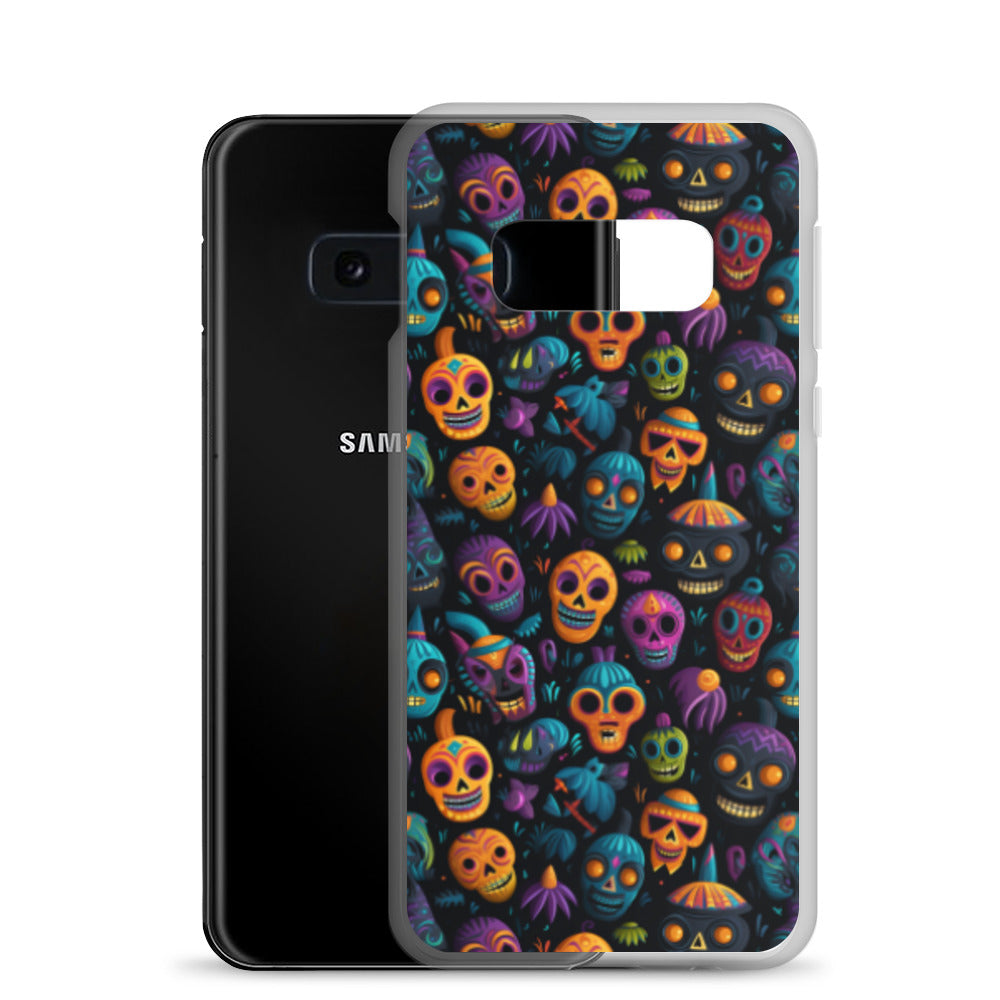 Clear Case for Samsung® Halloween Masks