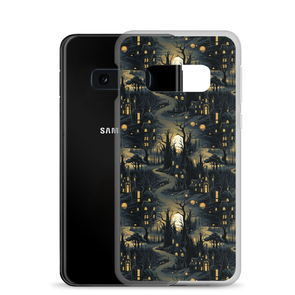 Clear Case for Samsung® Halloween Haunted House