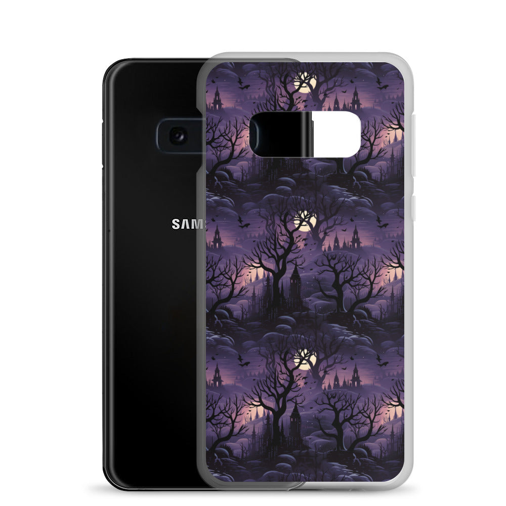 Clear Case for Samsung® Halloween Spooky Forest