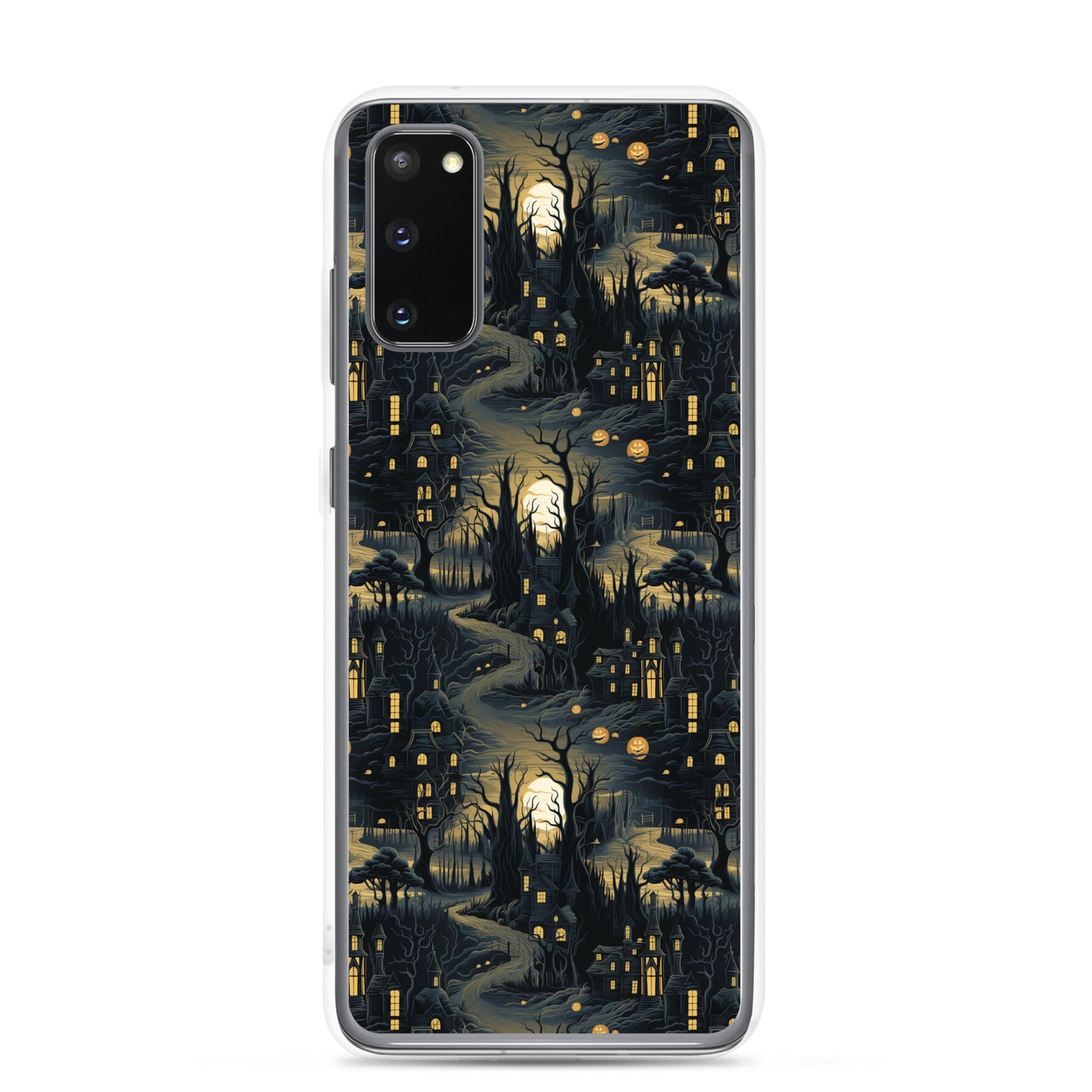 Clear Case for Samsung® Halloween Haunted House