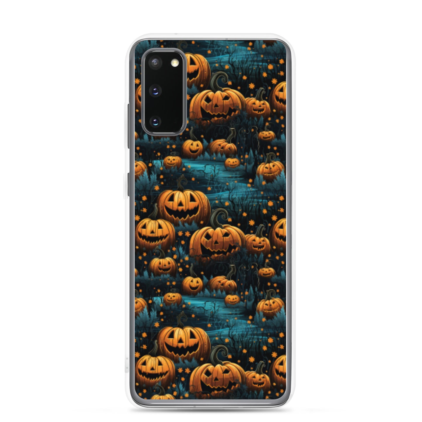Clear Case for Samsung® Halloween Pumpkin Patch