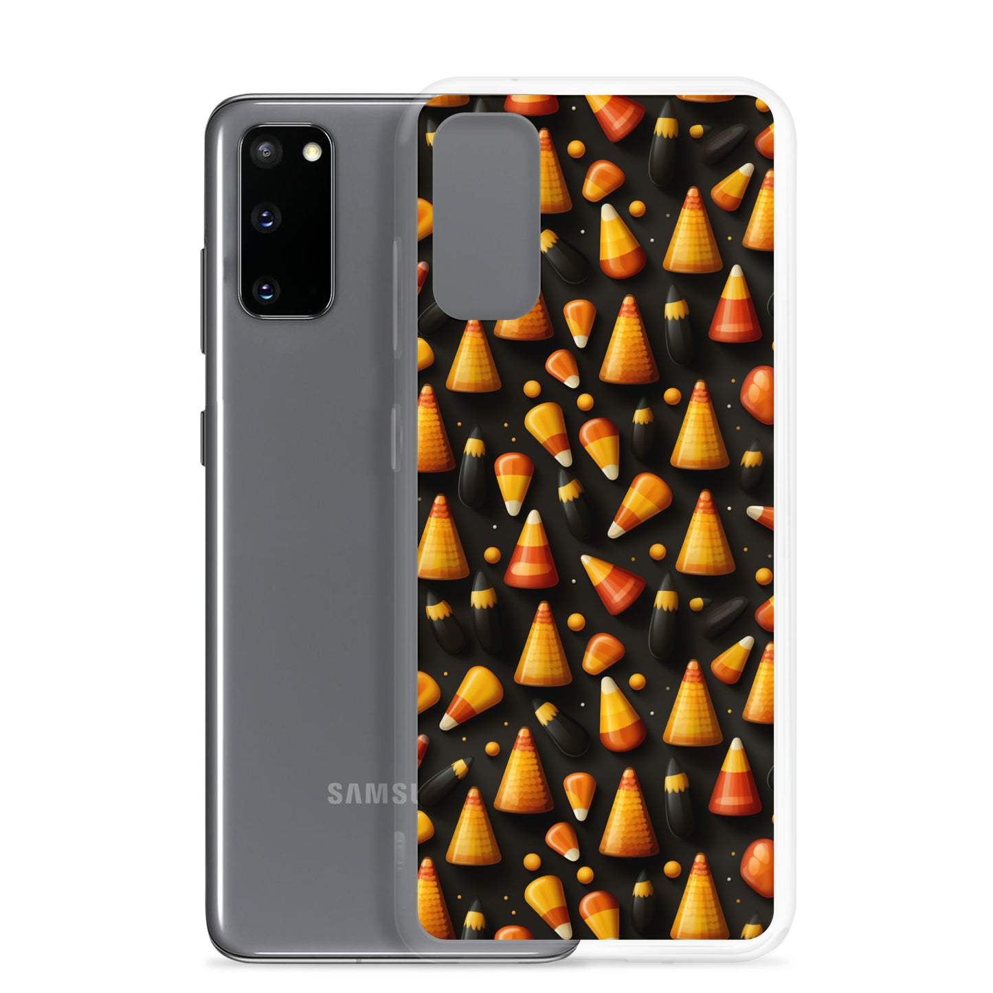 Clear Case for Samsung® Halloween Candy Corn #2